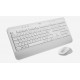 Комплект (клавиатура, мышь) беспроводной Logitech MK650 Combo for Business White (920-011032)