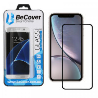 Защитное стекло BeCover для Apple iPhone 11 Black (704103)