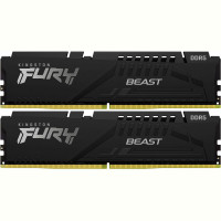 Модуль памяти DDR5 2x8GB/5200 Kingston Fury Beast Черный (KF552C36BBEK2-16)