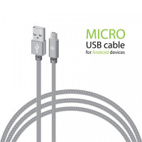 Кабель Intaleo CBGNYM1 USB-microUSB 1м Grey (1283126477676)