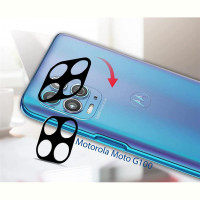 Защитное стекло BeCover для камеры на Motorola Moto G100 Black (707034)