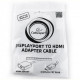 Адаптер Cablexpert DisplayPort - HDMI (M/F), 0.1 м, White (A-DPM-HDMIF-002-W)