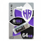 Флеш-накопитель USB 64GB Hi-Rali Rocket Series Black (HI-64GBVCBK)