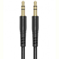 Аудио-кабель Hoco UPA24 3.5мм - 3.5 мм (M/M), 1 м, Black (UPA241B)
