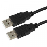 Кабель Cablexpert USB - USB V 2.0 (M/M), 1.8 м, черный (CCP-USB2-AMAM-6) 