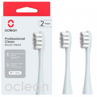 Насадка для зубной электрощетки Oclean P1C9 Brush Head Silver 2шт (6970810554038)