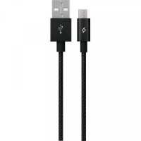 Кабель Ttec (2DK11S) USB - мicroUSB AlumiCable, 1.2м, Black