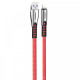 Кабель ColorWay USB-Lightning, 2.4А, 1м, Red (CW-CBUL010-RD)