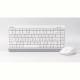 Комплект (клавиатура, мышь) беспроводной A4Tech FG1112S White USB