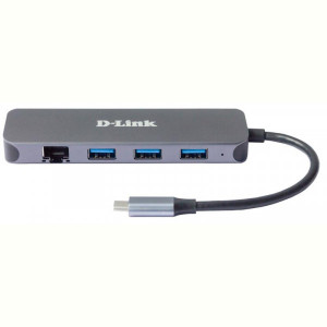 Концентратор USB Type-C D-Link DUB-2334