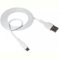 Кабель XO NB212 USB-microUSB 2.1A 1м White (XO-NB212m-WH)