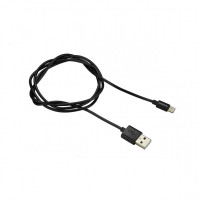 Кабель Canyon USB - Lightning 1м, Black (CNS-MFICAB01B)