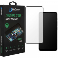 Защитное стекло BeCover для Motorola Moto E30/E40 Black (708143)