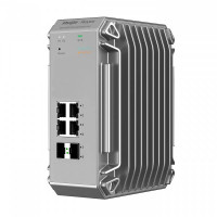 Коммутатор Ruijie Reyee RG-NIS3100-4GT2SFP-HP (4xGE PoE+, 2xSFP Uplink, Cloud Managed, L2, max PoE 120W, industrial, IP40, питание 12-56V)