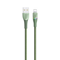 Кабель Usams US-SJ541 USB - Lightning, 1.2 м, Green (SJ541USB03)