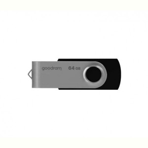 Флеш-накопитель USB3.2 64GB Goodram UTS3 (Twister) Black (UTS3-0640K0R11)