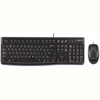 Комплект (клавиатура, мышь) Logitech MK120 Black USB (920-002562)