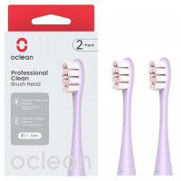 Насадка для зубной электрощетки Oclean P1C13 P02 Professional Clean Brush Head Purple (2 шт) (6970810554151)