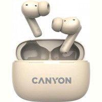 Bluetooth-гарнитура Canyon OnGo TWS-10 ANC ENC Beige (CNS-TWS10BG)