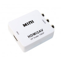 Адаптер Voltronic HDMI - 3хRCA (F/F), White (YT-CM-AV/HDMI/07785)