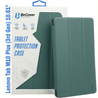 Чехол-книжка BeCover Soft Edge для Lenovo Tab M10 Plus TB-125F (3rd Gen) 10.61" Dark Green (708368)
