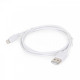 Кабель Cablexpert (CC-USB2-AMLM-2M-W) USB2.0 - Lightning, белый, 2м