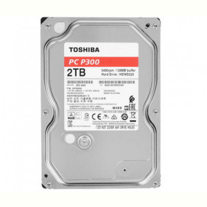 Накопитель HDD SATA 2.0TB Toshiba P300 5400rpm 128MB (HDWD220UZSVA)