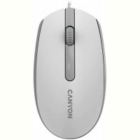 Мышь Canyon M-10 USB White Grey (CNE-CMS10WG)