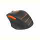 Мышь беспроводная A4Tech FG30S Orange/Black USB