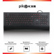 Клавиатура Piko KX6 Ukr Black (1283126489556)