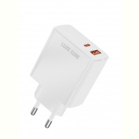Зарядное устройство Luxe Cube 2USB 36W QC3.0+PD White (4120201336367)