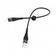 Кабель Borofone BX32 USB - Lightning, 0.25м, Black (BX32LB0.25)
