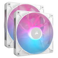 Вентилятор Corsair iCUE Link RX140 RGB PWM White Dual Pack (CO-9051024-WW), 140x140x25мм, 4-pin, белый
