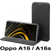 Чeхол-книжка BeCover Exclusive для Oppo A16/A16s Black (707922)