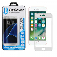 Защитное стекло BeCover для Apple iPhone 7 Plus/8 Plus 3D White