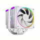 Кулер процессорный ID-Cooling Frozn A620 ARGB White, Intel: 1851/1700/1200/1151/1150/1155/1156, AMD: AM5/AM4, 120х142х154 мм, 4-pin PWM