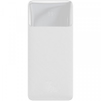 Универсальная мобильная батарея Baseus Bipow Digital Display 15W 30000mAh White (PPDML-K02)