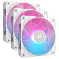 Вентилятор Corsair iCUE Link RX120 RGB PWM White Triple Pack (CO-9051022-WW), 120x120x25мм, 4-pin, белый