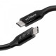 Кабель Edimax UC4 USB-C-USB-C, Thunderbolt3, 0.5м Black (UC4-005TB)