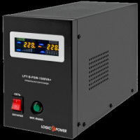 ИБП LogicPower LPY-B-PSW-1500VA+ (1050Вт)10A/15A, Lin.int., AVR, 2 x евро, металл