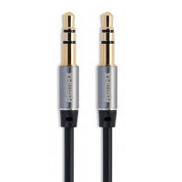 Аудио-кабель Remax RL-L100 3.5 мм - 3.5 мм (M/M), 1 м, Black (2000700007123)