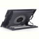 Охлаждающая подставка для ноутбука Gembird NBS-1F17T-01 Black 17"