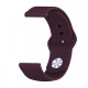 Силиконовый ремешок BeCover для Samsung Galaxy Watch 46mm/Watch 3 45mm/Gear S3 Classic/Gear S3 Frontier Purple-Wine (706318)