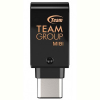 Флеш-накопитель USB3.1 256GB OTG Type-C Team M181 Black (TM1813256GB01)
