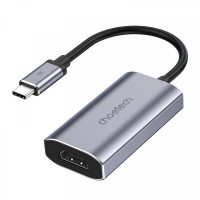 Адаптер Choetech HDMI - USB Type-C (F/M), Silver (HUB-H16)