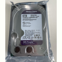 Накопитель HDD SATA 6.0TB WD Purple 5400rpm 256MB (WD64PURZ)