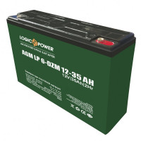 Аккумуляторная батарея LogicPower LP 12V 35AH (6-DZM-35) AGM