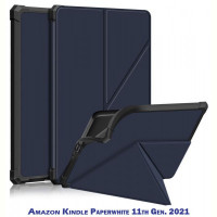 Чехол-книжка BeCover Ultra Slim Origami для Amazon Kindle Paperwhite 11th Gen. 2021 Deep Blue (707219)