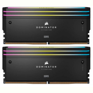 Модуль памяти DDR5 2x16GB/6000 Corsair Dominator Titanium RGB (CMP32GX5M2B6000C30)