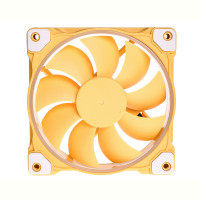 Вентилятор ID-Cooling ZF-12025-Lemon, 120x120x25мм, 4-pin PWM, Yellow